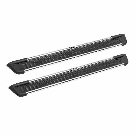 Westin 27-6130 Sure-Grip Running Boards Aluminum Brushed Pair 79 in.