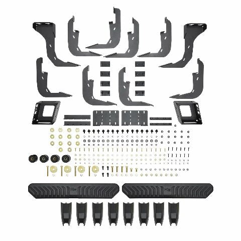 Westin 28-5234770 R5 M-Series Wheel-to-Wheel Nerf Bars XD fits 2020-2024 Silverado Sierra 2500 3500 Crew Cab 8' Bed Polished Pair