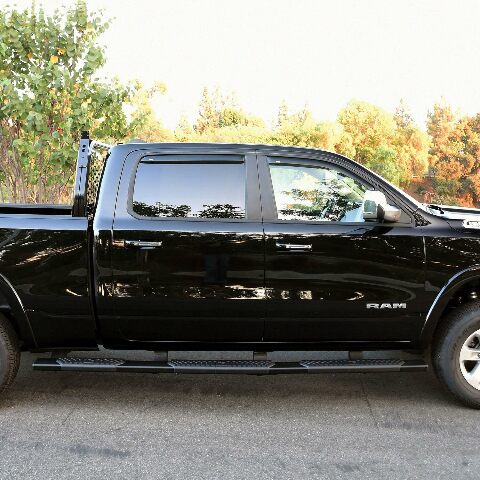 Westin 28-534705 R5 Modular Wheel to Wheel Nerf Bars fits 2019-2024 Ram 1500 Crew Cab 5'7" Bed (Exc 2019-2023 1500 Classic) Black Pair