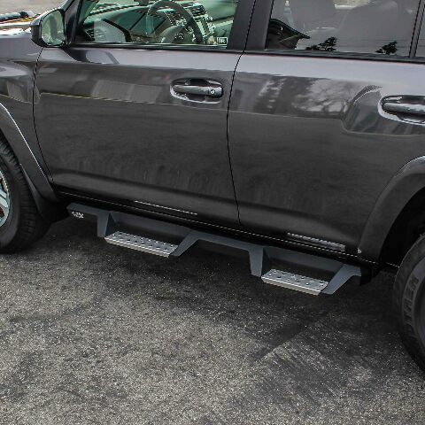Westin 56-138352 HDX Stainless Drop Nerf Step Bars fits 2010-2017 4Runner Trail 2014-2023 SR5 TRD (Excl. Limited, Nightshade, TRD Sport) Textured Black 1 Pair