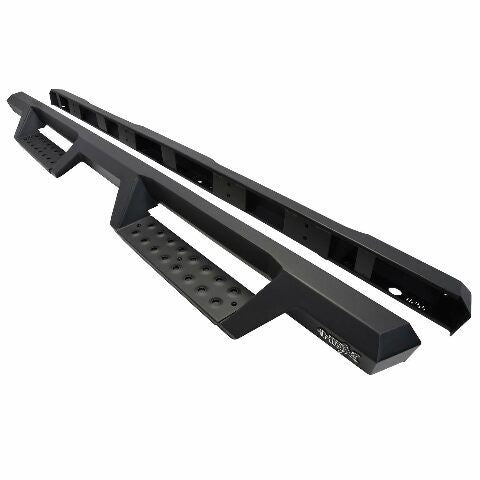 Westin 56-13945 HDX Drop Nerf Bars fits 2015-2025 F-150 2022-2025 F-150 Lightning 2017-2025 F-250 F-350 Crew Cab Textured Black Pair
