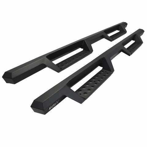 Westin 56-13945 HDX Drop Nerf Bars fits 2015-2025 F-150 2022-2025 F-150 Lightning 2017-2025 F-250 F-350 Crew Cab Textured Black Pair