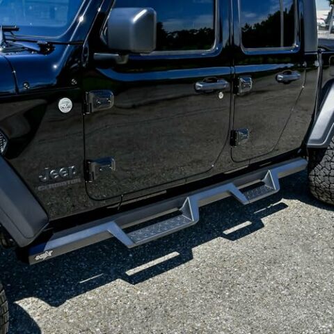 Westin 56-14165 HDX Drop Nerf Step Bars fits 2020-2023 Gladiator Textured Black 1 Pair