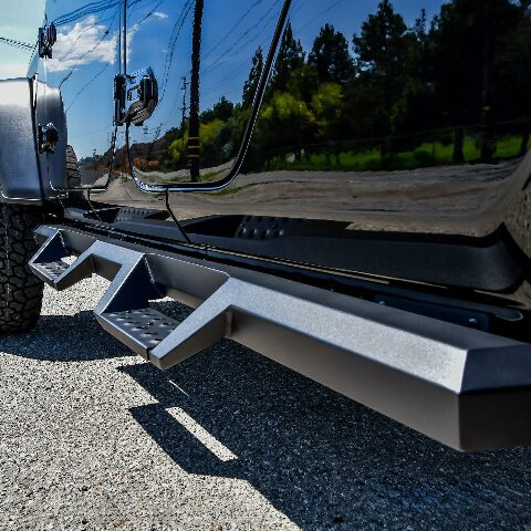 Westin 56-14165 HDX Drop Nerf Step Bars fits 2020-2023 Gladiator Textured Black 1 Pair