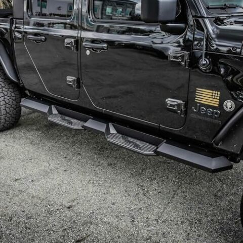 Westin 56-24165 HDX Xtreme Nerf Bars fits 2020-2024 Gladiator Textured Black Pair