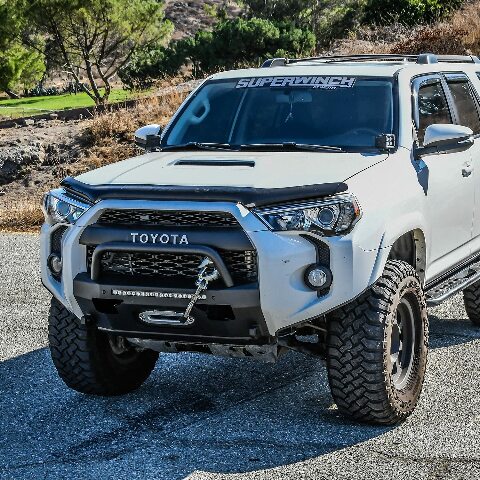 Westin 58-411155RB Pro-Series Front Bull Bar Compatible with 4Runner (Excl. Limited and Nightshade) Textured Black 2014-2024