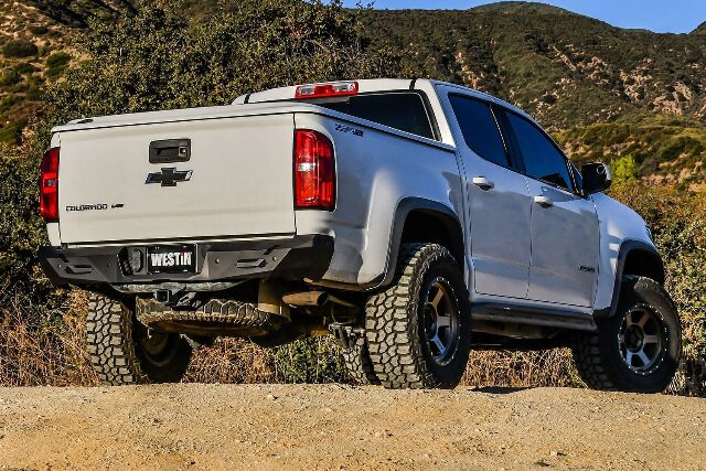 Westin 58-421055 Pro-Series Rear Bumper fits 2015-2022 Colorado Canyon 2017-2022 Colorado ZR2