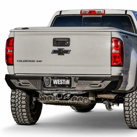 Westin 58-421055 Pro-Series Rear Bumper fits 2015-2022 Colorado Canyon 2017-2022 Colorado ZR2