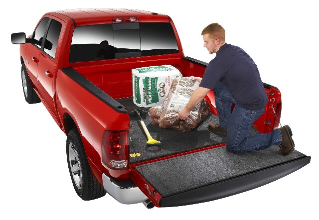 Bedrug Tailgate Mat | 2007 - 2018 Chevy Silverado/GMC Sierra , Charcoal Grey, 1 pc. | BMC07TG