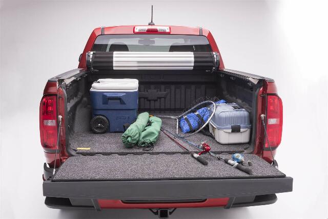 RealTruck BedRug BedMat | Compatible with Chevrolet Silverado/GMC Sierra 2500, 3500 HD w/Out Multi - Pro Tailgate, 98.2 Bed, Models w/Non Liner/Spray-in | Charcoal Grey, BMC20LBS 2020-2025