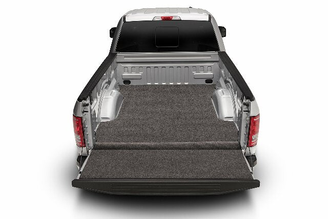 RealTruck BedRug BedMat | Compatible with Chevrolet Silverado/GMC Sierra 2500, 3500 HD w/Out Multi - Pro Tailgate, 98.2 Bed, Models w/Non Liner/Spray-in | Charcoal Grey, BMC20LBS 2020-2025