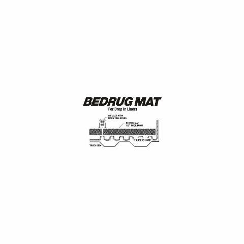 Bedrug Classic Bed Mat | Compatible with - Ford F-150 (Models w/Drop-In Liners) 6.5" Bed, Charcoal Grey | BMQ15SBD 2024