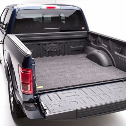 Bedrug Classic Bed Mat | Compatible with - Ford F-150 67.1 Bed (Includes 22 - 23 Lightning (Models w/ Spray-In Or No Bed Liner), Charcoal Grey | BMQ15SCS 2024