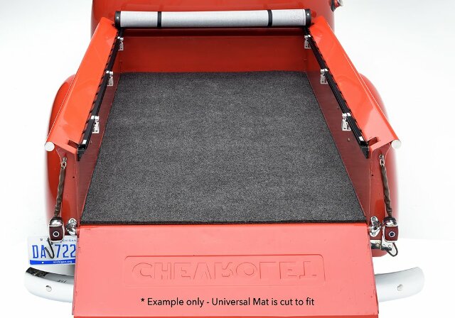 Bedrug Classic Bed Mat | 66x98 - You Cut to Fit, Charcoal Grey, (Models w/Drop-In Style Bedliners) | BMX00D