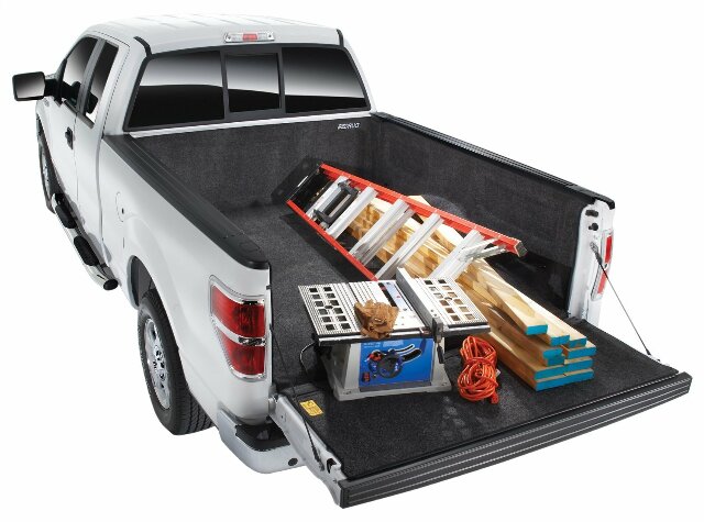 Bedrug Classic Bedliner | 2009 - 2014 Ford F-150 6.5" Bed w/Factory Step Gate (BRZSPRAYON is required if installing over Spray-In Liner), Charcoal | BRQ09SBSGK | Charcoal Grey
