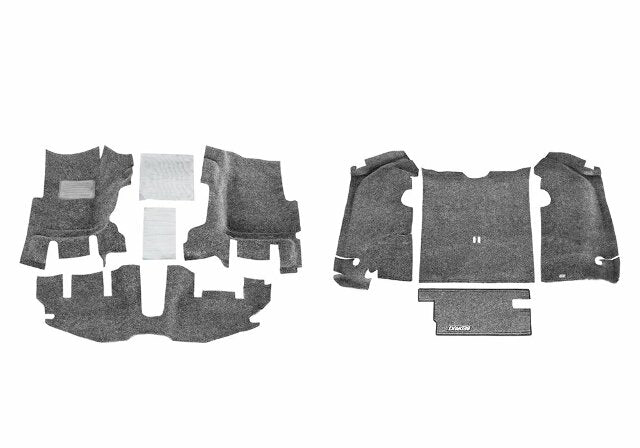 BedRug Jeep Combo Kit - BedRug CBRTJ97 Compatible with TJ (w/ console) (Includes Front and Cargo Kit) 1997-06
