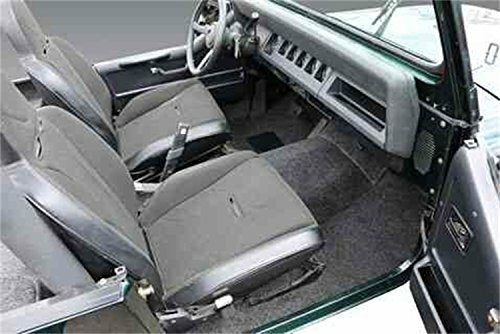 BedRug Jeep Combo Kit - BedRug CBRYJ87 Compatible with YJ (Includes Front and Cargo Kit) 1987-95