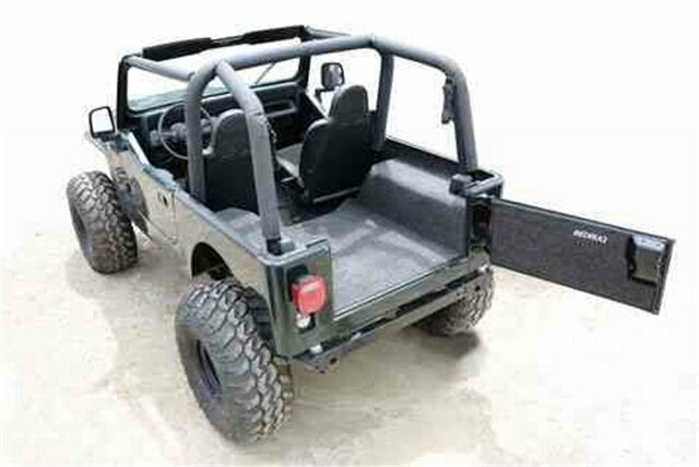 BedRug Jeep Combo Kit - BedRug CBRYJ87 Compatible with YJ (Includes Front and Cargo Kit) 1987-95