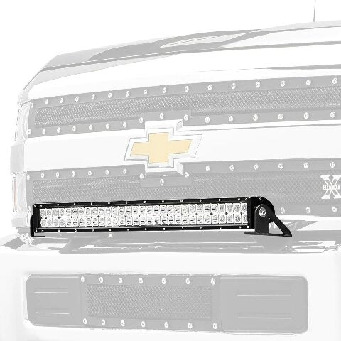 ZROADZ Z321221-KIT Black Front Bumper LED Light Bar KIT 2015-2016 CHEVROLET SILVERADO 2500/3500