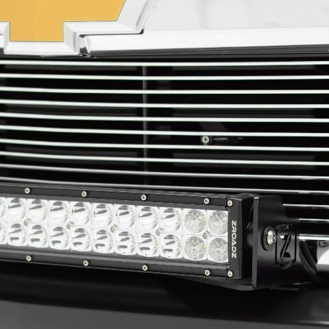 ZROADZ Z321221-KIT Black Front Bumper LED Light Bar KIT 2015-2016 CHEVROLET SILVERADO 2500/3500