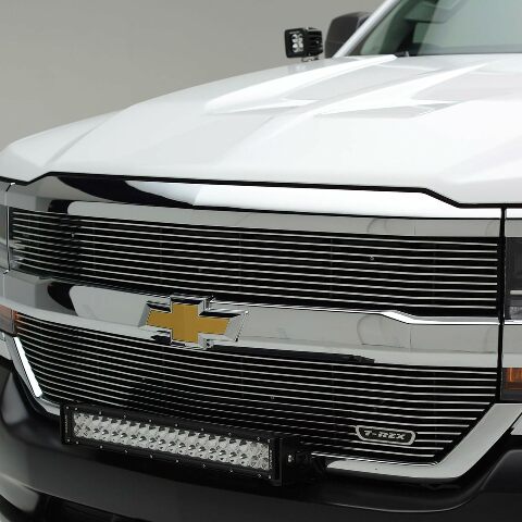 ZROADZ Z321221-KIT Black Front Bumper LED Light Bar KIT 2015-2016 CHEVROLET SILVERADO 2500/3500