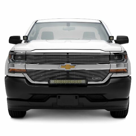 ZROADZ Z321221-KIT Black Front Bumper LED Light Bar KIT 2015-2016 CHEVROLET SILVERADO 2500/3500