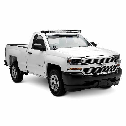 ZROADZ Z321221-KIT Black Front Bumper LED Light Bar KIT 2015-2016 CHEVROLET SILVERADO 2500/3500