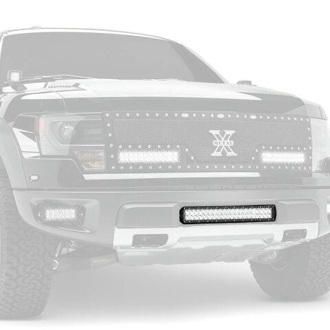 ZROADZ 2010-2014 FORD F150-RAPTOR Z325661-KIT Black Front Bumper LED Light Bar Kit