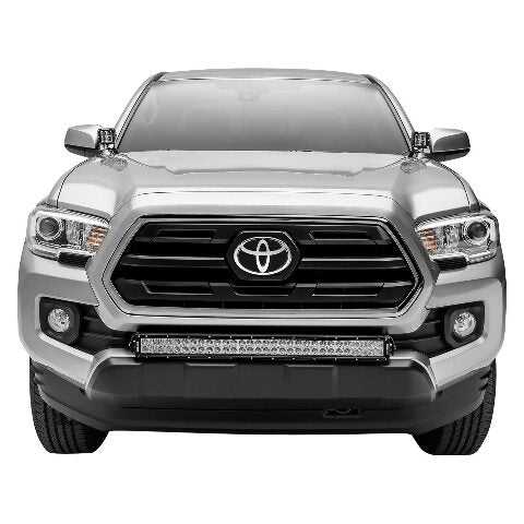 ZROADZ 2018-2022 Toyota Tacoma Front Bumper Center LED Bracket to Mount 30 Inch LED Light Bar - Z329511