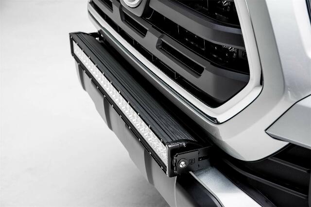 ZROADZ 2018-2022 Toyota Tacoma Front Bumper Center LED Bracket to Mount 30 Inch LED Light Bar - Z329511