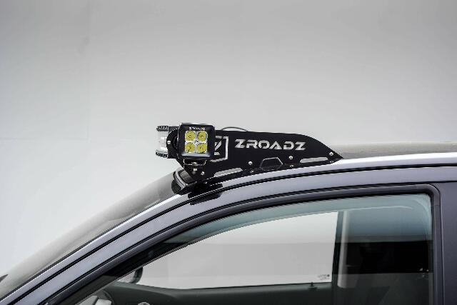ZROADZ Front Roof LED Bracket to mount (2) 3 Inch LED Pod Lights - PN #Z330001 Black