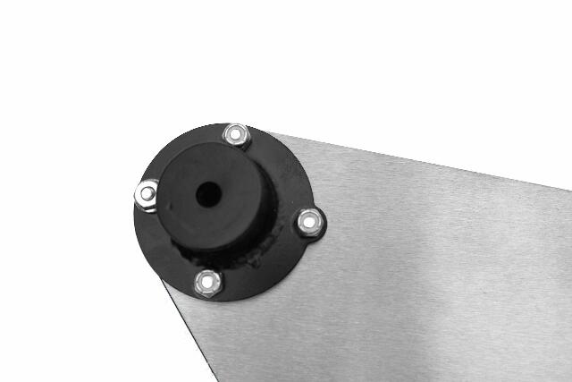 ZROADZ Front Roof LED Mounting Bracket - Compatible w/ 2014-2018 Chevrolet Silverado 1500 - to Mount (1) 50 Inch ZROADZ or similar style Curved LED Light Bar (Not Included) - PN #Z332081, Black