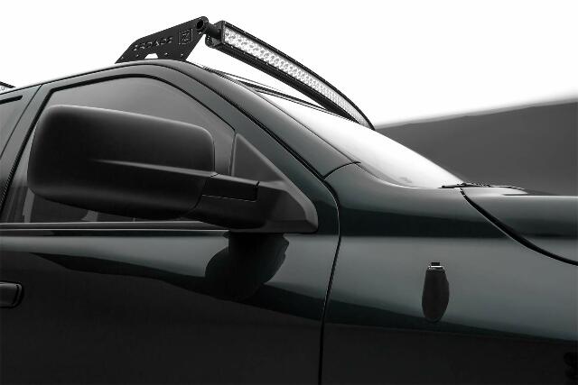 ZROADZ Front Roof Mounted LED Bar Kit - Compatible w/ 2009-2018 Dodge Ram 1500 Complete Kit with Mounting Brackets, 50 Inch Curved Zroadz Led light bar & Wiring Harness- PN #Z334521-KIT-C