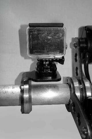 ZROADZ Universal Roof Mount Bracket - to Mount 3 Inch LED Pod Light or GoPro Camera Mount - Mild Steel Gloss Black Finish - Bolt-On Easy Installation - PN #Z350003