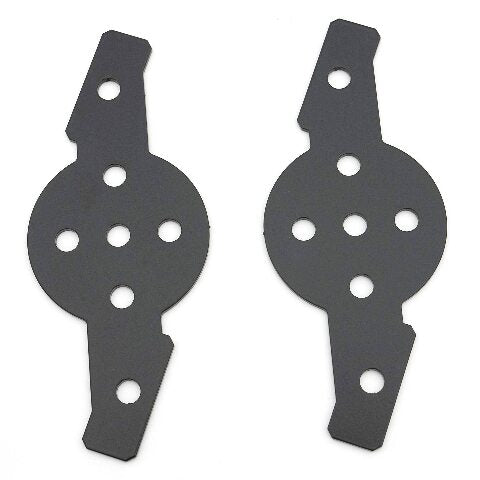 ZROADZ Hood Hinge Adapter Plate to mount (4) 3 Inch LED Pod Lights to Hood Hinge Bracket - PN #Z360002, Black