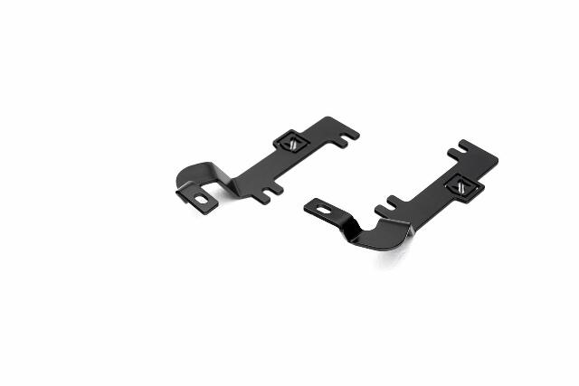 ZROADZ Ditch Hood Hinge LED Kit - Compatible w/ 2019-2022 Chevy Silverado 1500 - Incl. (2) 3 Inch LED Pod Lights - Mild Steel Gloss Black Finish - Bolt-On Easy Installation - PN #Z362181-KIT2