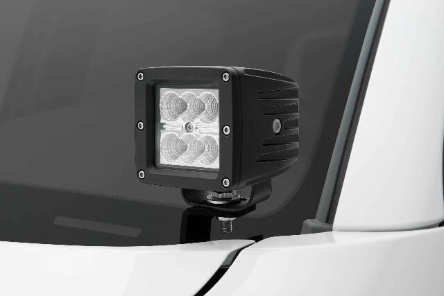ZROADZ Z369381 Black Hood Hinges A-Pillar LED Mount 2005-2015 TOYOTA TACOMA