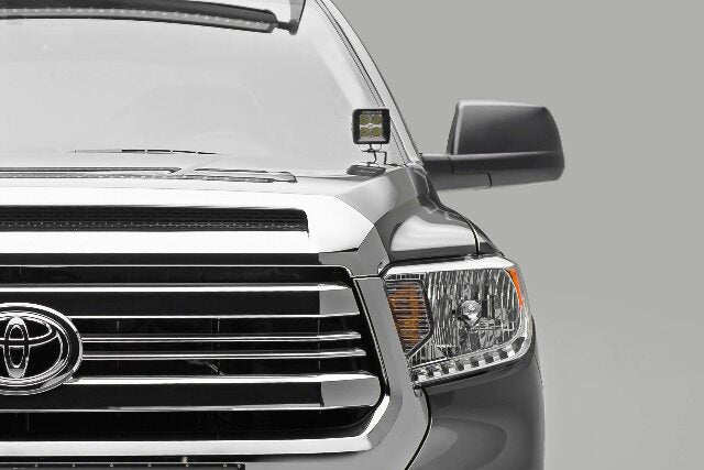 ZROADZ Z369641 Black Hood Hinges A-Pillar LED Mount 2014-2016 TOYOTA TUNDRA