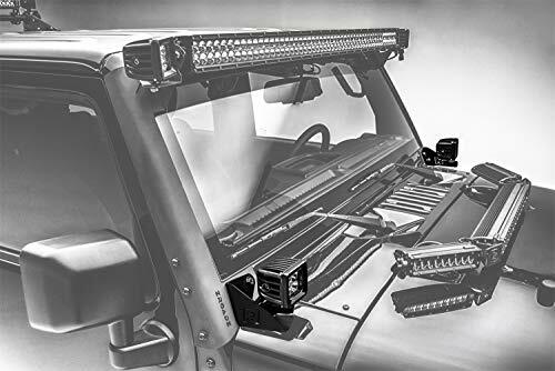 ZROADZ Z374814 Black A-Pillar LED Mount Jeep Wrangler 2007-2016 JEEP WRANGLER JK
