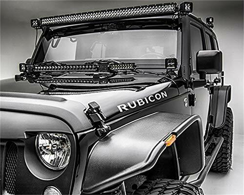 ZROADZ Z374814 Black A-Pillar LED Mount Jeep Wrangler 2007-2016 JEEP WRANGLER JK