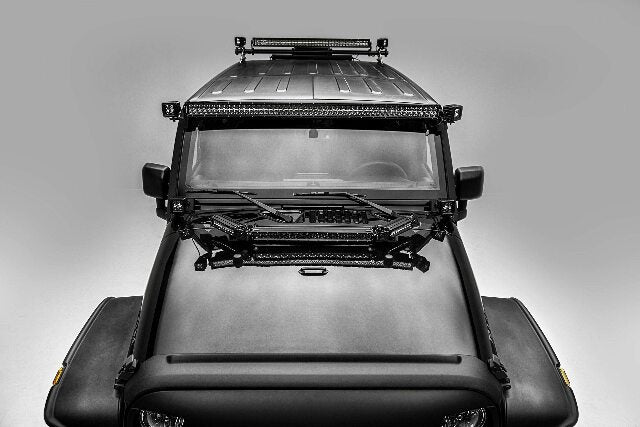 2007-2018 Jeep JK A Pillar LED Kit with (2) 3 Inch LED Pod Lights - PN #Z374814-KIT