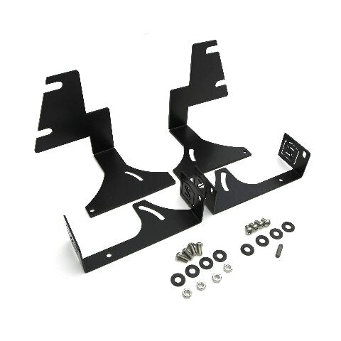 ZROADZ Under Rear Bumper LED Mounting Bracket - Compatible w/ 2015-2020 Chevrolet Colorado - to Mount (2) 6 Inch ZROADZ or similar style LED Lights (Not Included) - PN Z382671