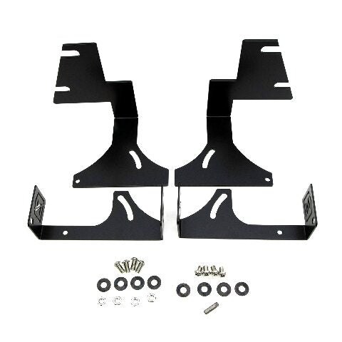 ZROADZ Under Rear Bumper LED Mounting Bracket - Compatible w/ 2015-2020 Chevrolet Colorado - to Mount (2) 6 Inch ZROADZ or similar style LED Lights (Not Included) - PN Z382671
