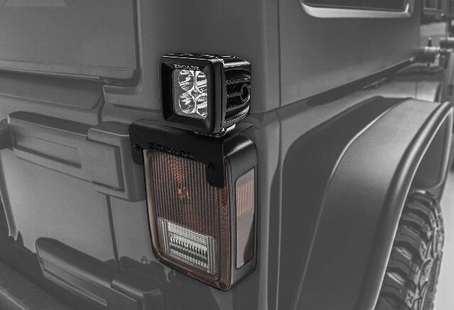 ZROADZ Z384812 Tail Light (JEEP Wrangler Top LED Mount), Black