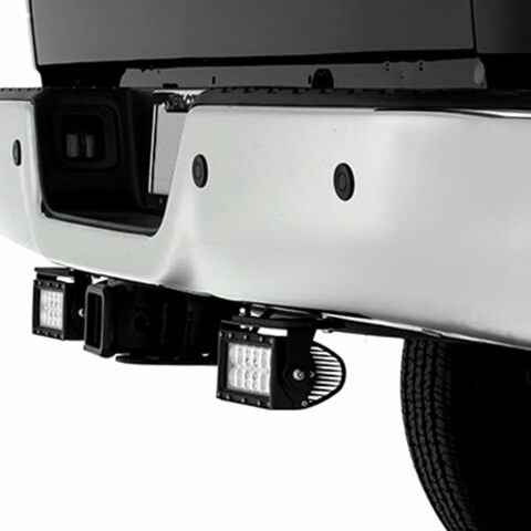 ZROADZ Under Rear Bumper LED Mounting Bracket & Kit - Compatible w/ 2017-2022 Ford F-250, F-350, F-450, F-550 - with (2) 6 Inch ZROADZ LED Lights (Included) with Wiring Harness - PN Z385471-KIT