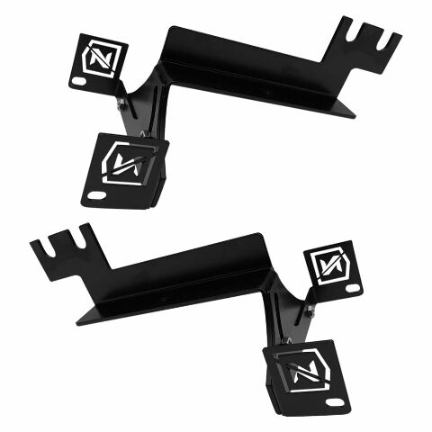 ZROADZ Under Rear Bumper LED Mounting Bracket & Kit - Compatible w/ 2017-2022 Ford F-250, F-350, F-450, F-550 - with (2) 6 Inch ZROADZ LED Lights (Included) with Wiring Harness - PN Z385471-KIT
