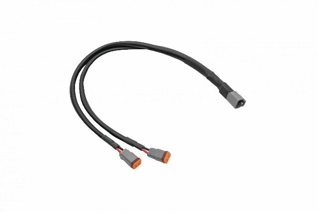 Universal 1 FT DT Splitter to connect 2 LED Light Bars, 200 Watt or below - PN #Z3900ALO-AW6