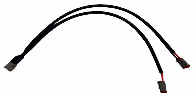 Universal 1 FT DT Splitter to connect 2 LED Light Bars, 200 Watt or below - PN #Z3900ALO-AW6