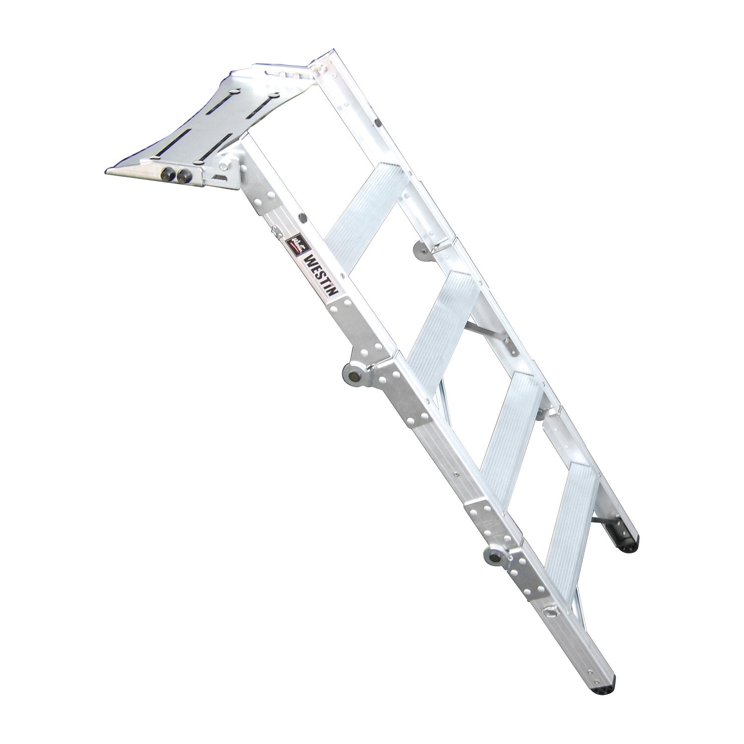 Westin 10-3000 Truck-Pal Tailgate Ladder,Silver
