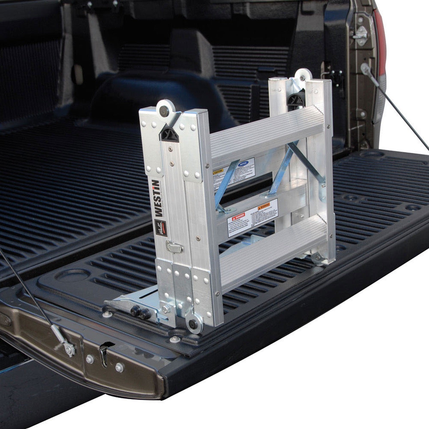 Westin 10-3000 Truck-Pal Tailgate Ladder,Silver